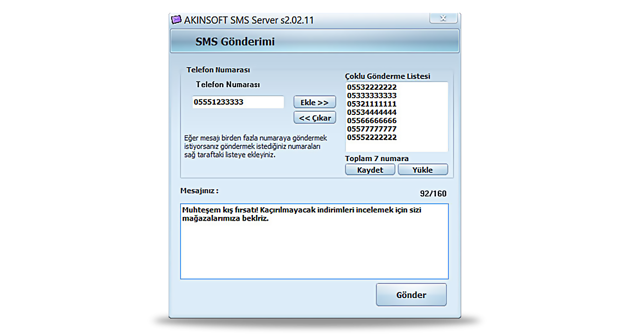 SMS Server 